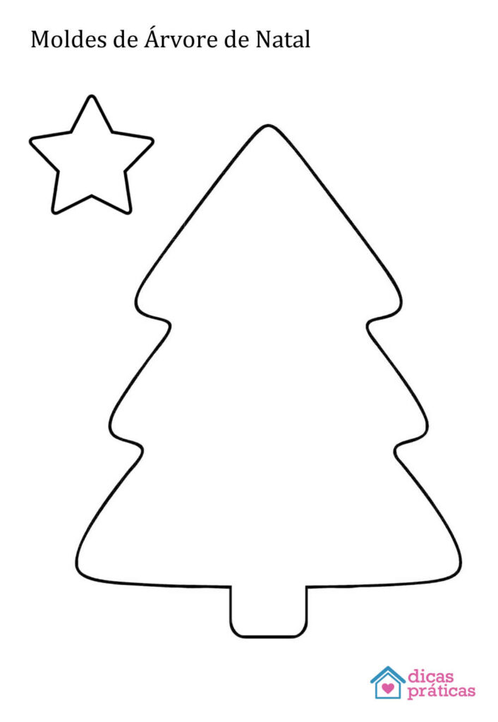 Molde de Árvore de Natal