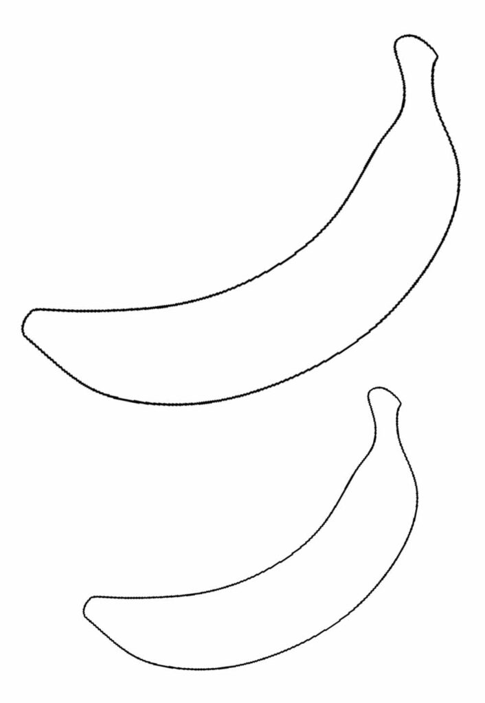 Molde de Bananas
