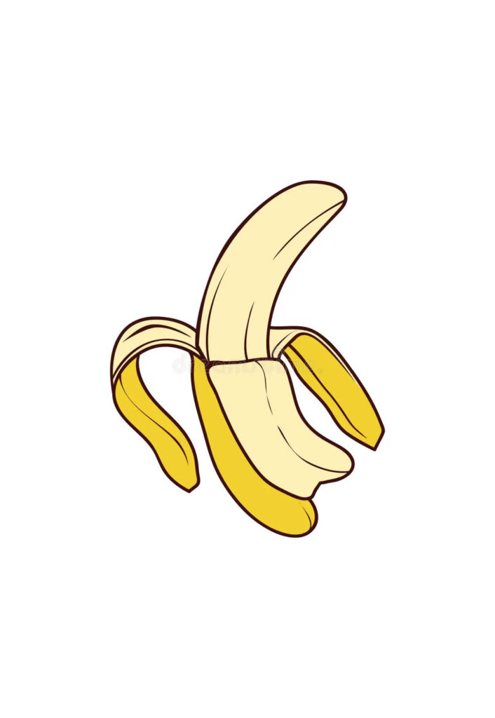 Molde Colorido de Banana
