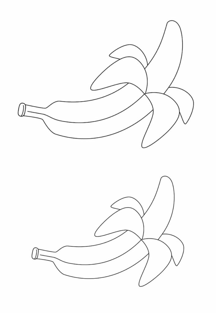 Molde de Banana