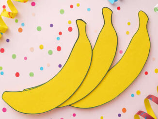 Moldes de Bananas para Imprimir