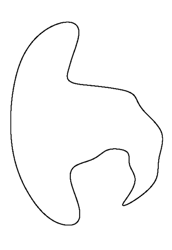 Moldes de Chapéu de Bruxa