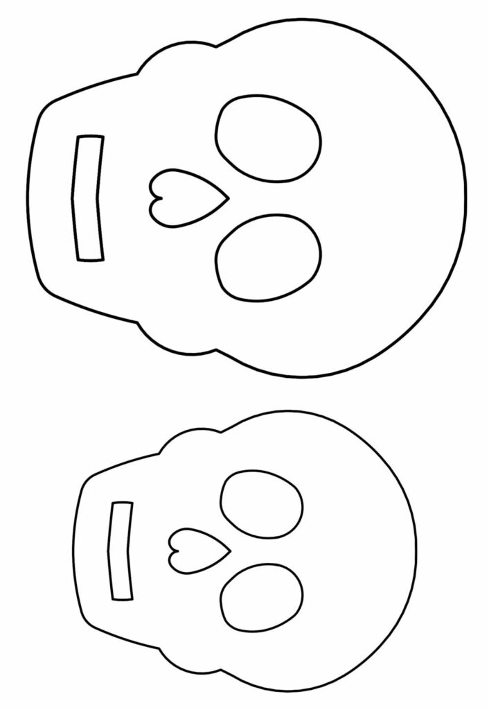 Moldes Fofos de Caveira