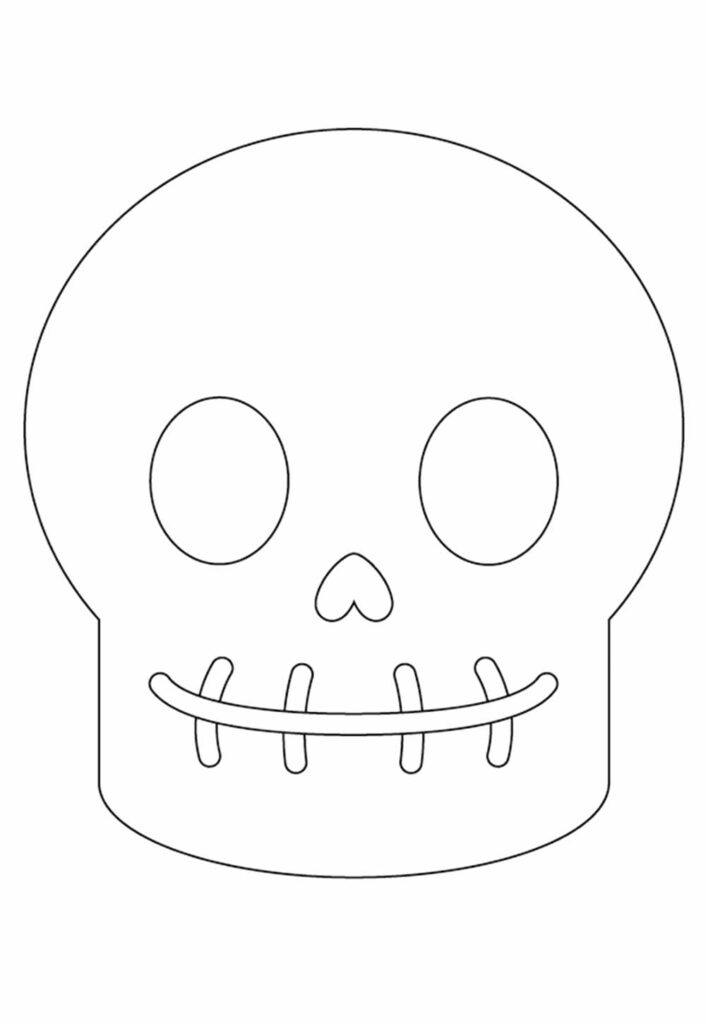 Molde Fofo de Caveira