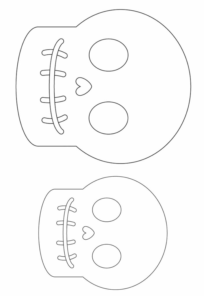 Moldes Fofos de Caveira