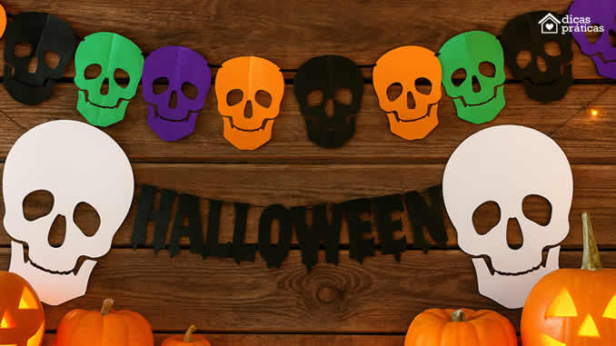 Moldes de Caveira - Halloween