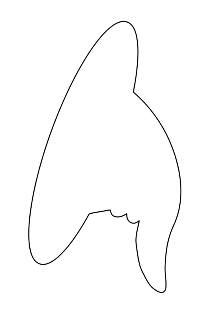 Molde de Chapéu de Bruxa