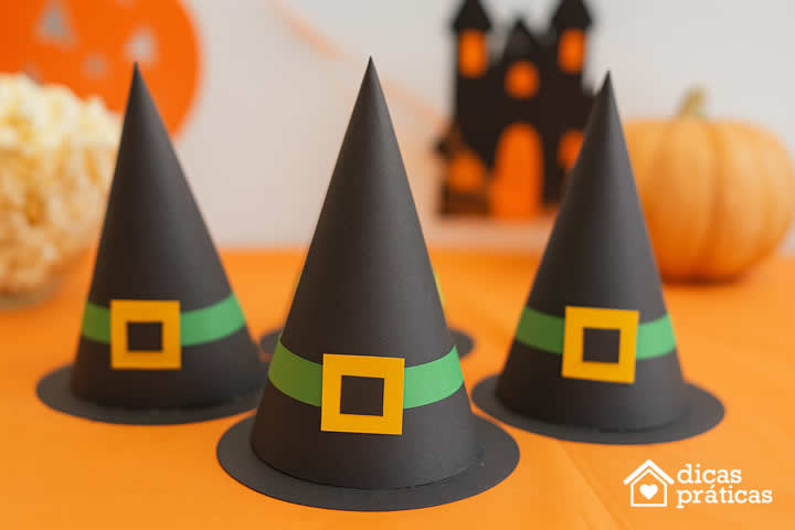 Moldes para Chapéu de Bruxa