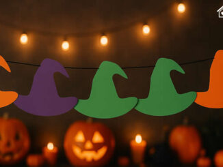 Moldes de Chapéu de Bruxa para Imprimir