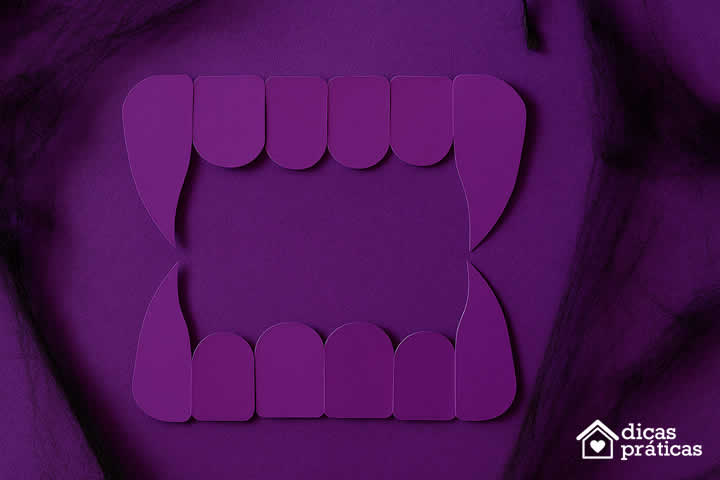 Moldes de Dentes de Vampiro