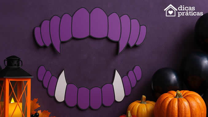 Moldes de Dentes de Vampiro