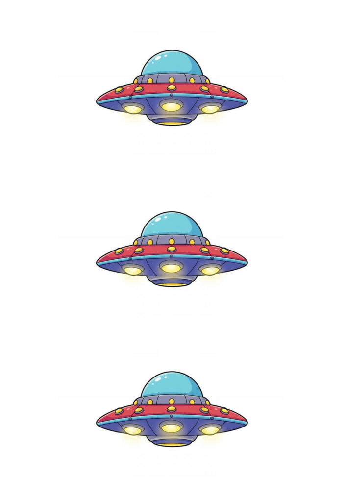 Moldes de Disco Voador