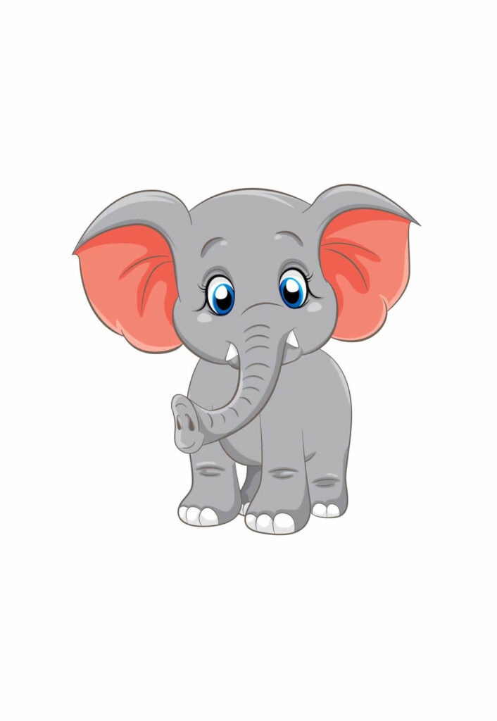 Molde Fofo de Elefante