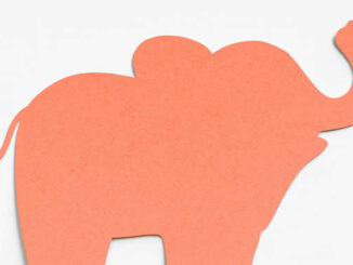 Moldes de Elefante para Imprimir