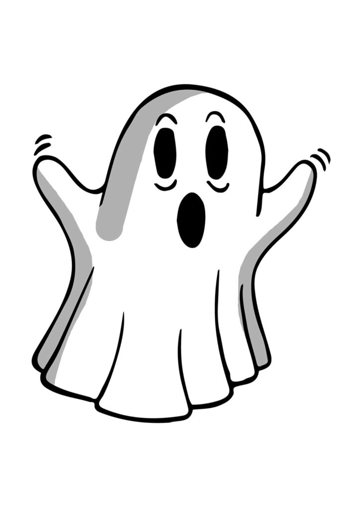 Moldes de Fantasma para imprimir