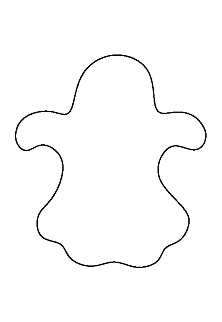 Moldes de Fantasma para imprimir