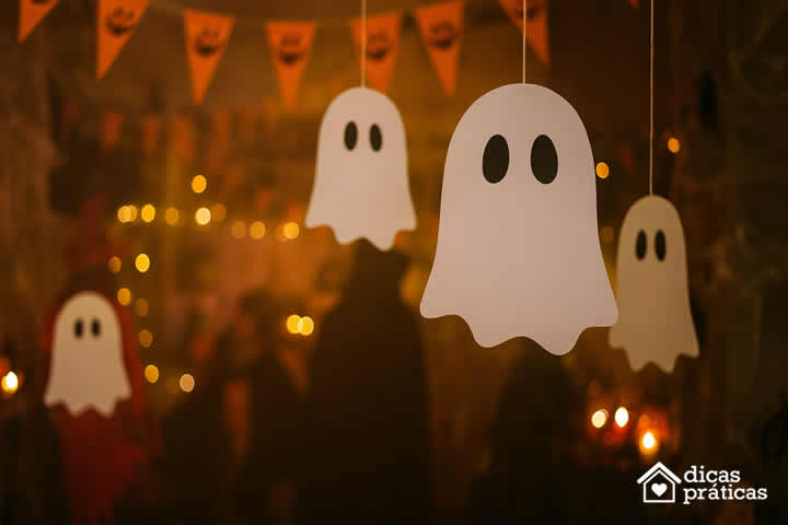 Molde de Fantasma para Imprimir