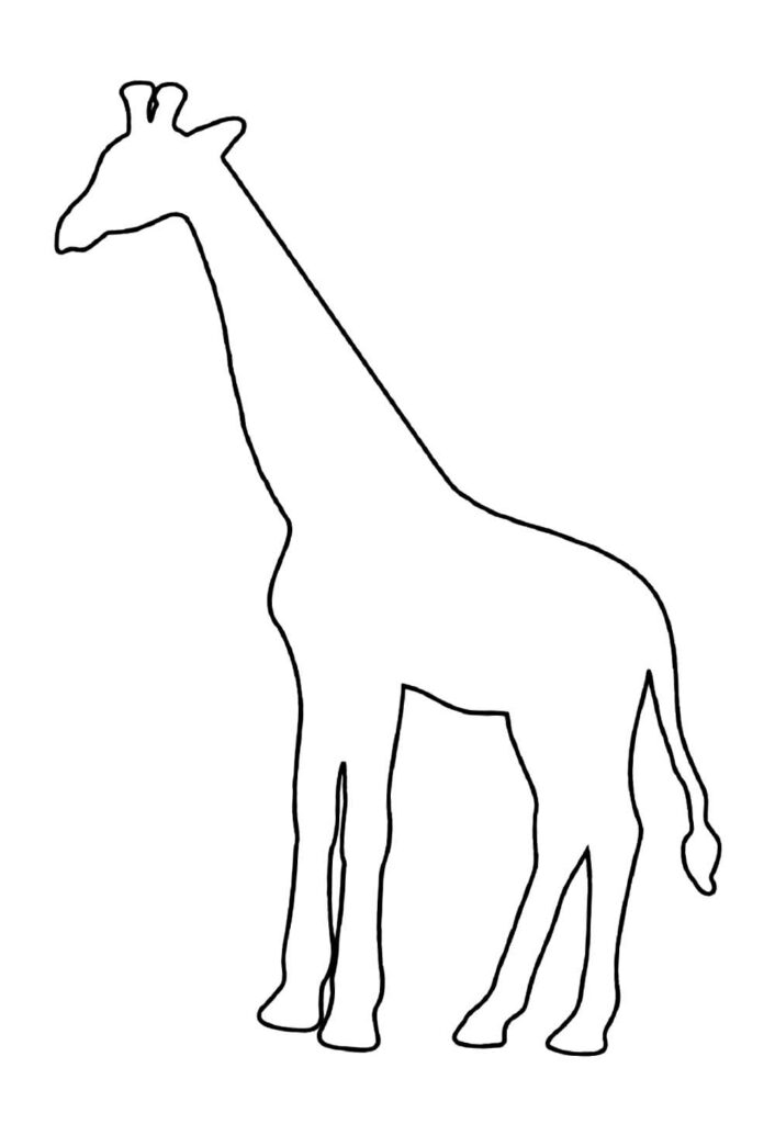 Molde de Girafa