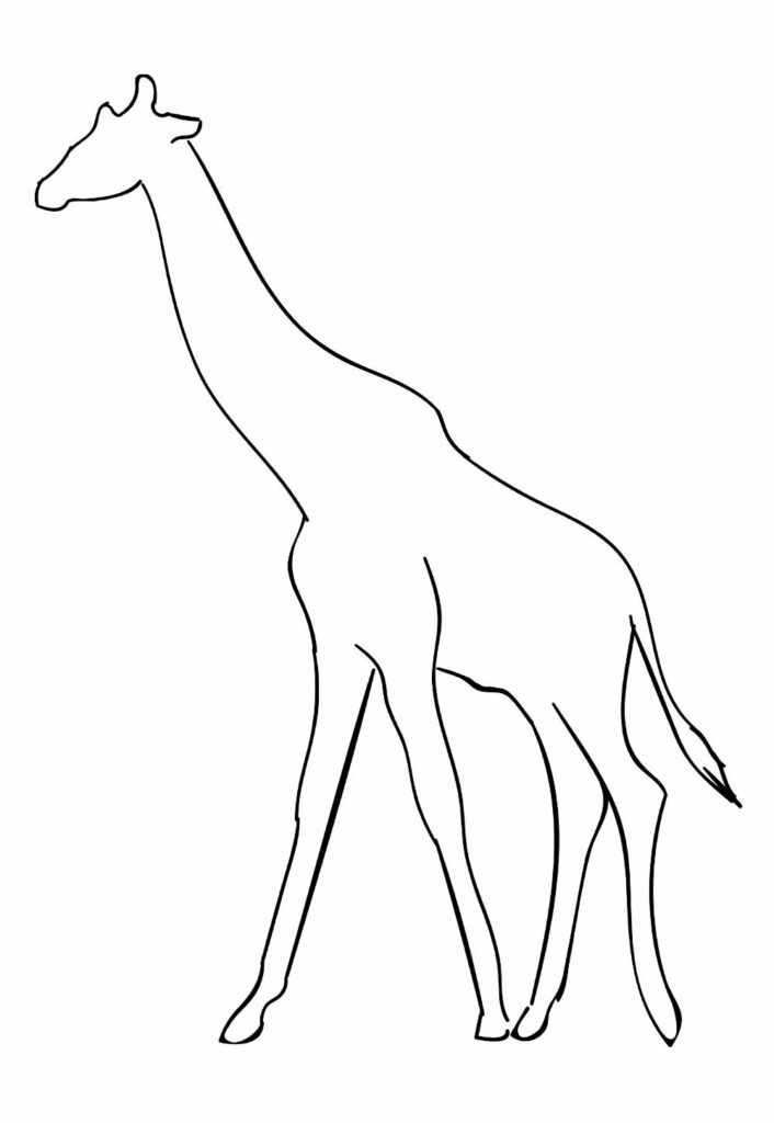 Molde de Girafa