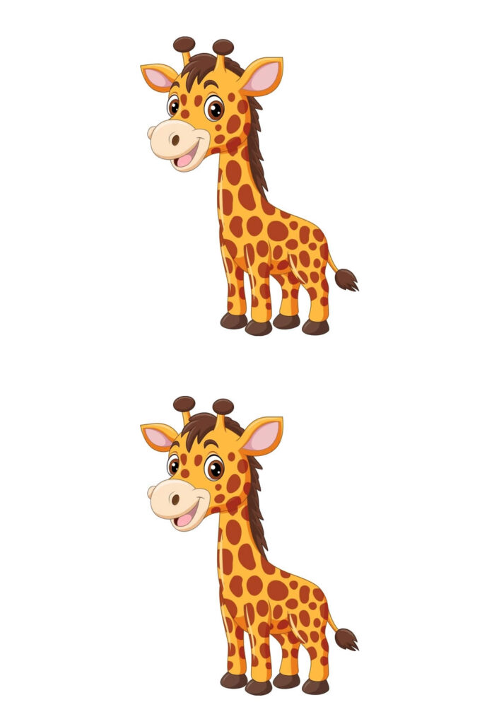 Girafa - Moldes
