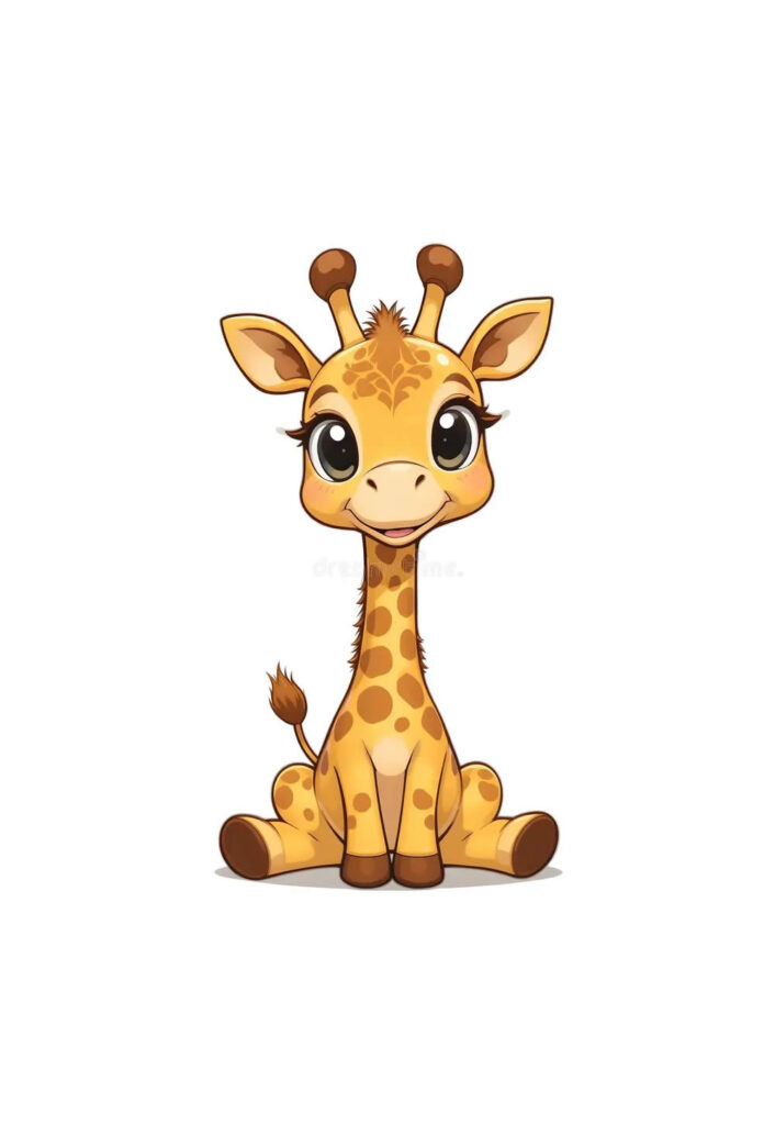 Molde de Girafa