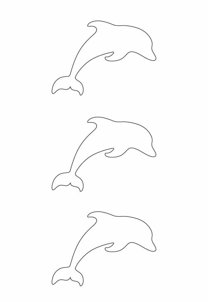 Moldes de Golfinhos