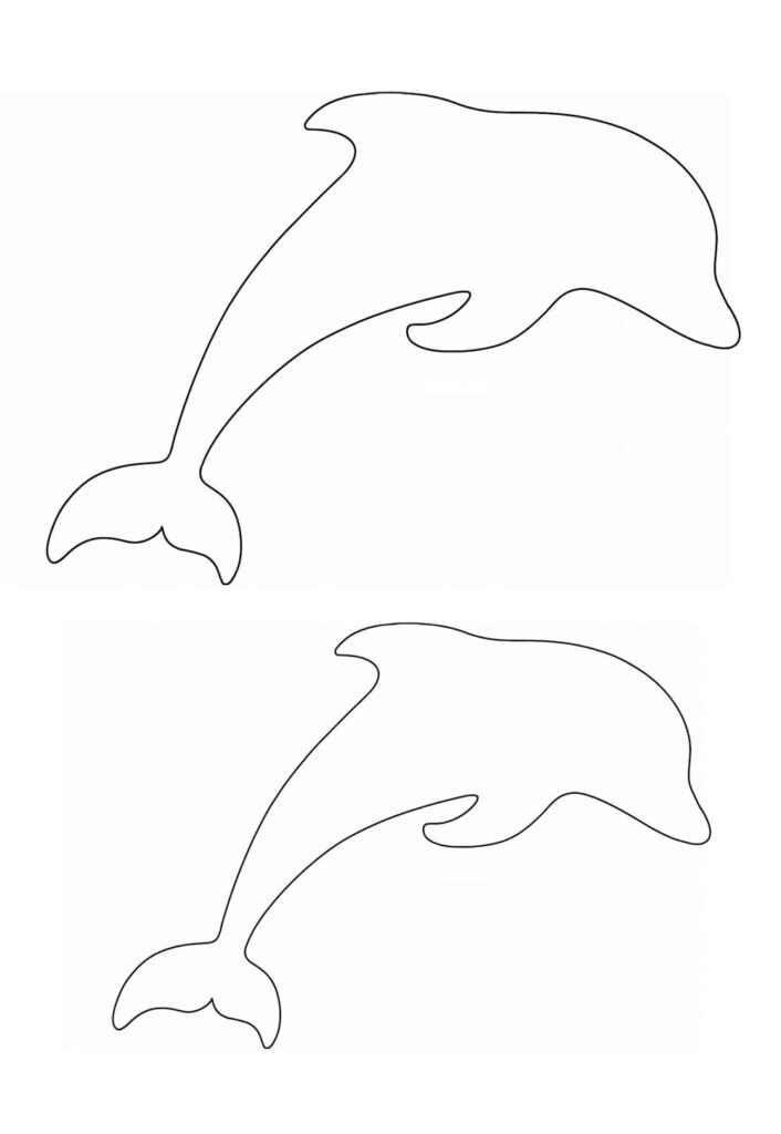Moldes de Golfinhos
