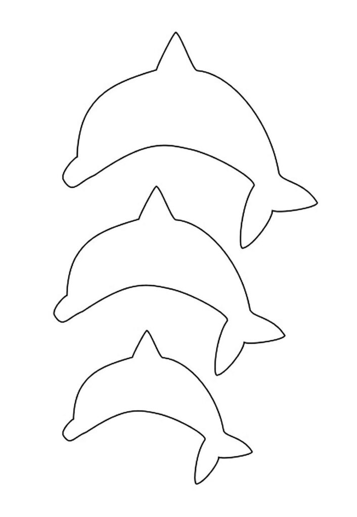 Moldes de Golfinhos
