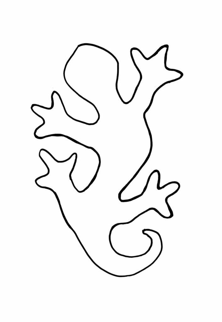 Molde Fofo de Lagarto