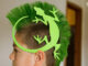 Molde de Lagarto para Cabelo Maluco com Moicano