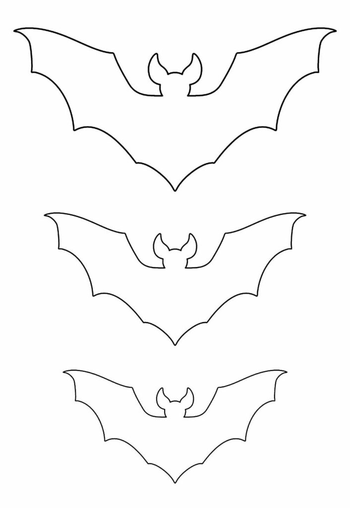 Molde de Morcegos