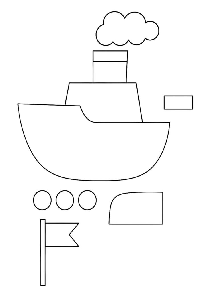 Moldes de Navio para Decoração