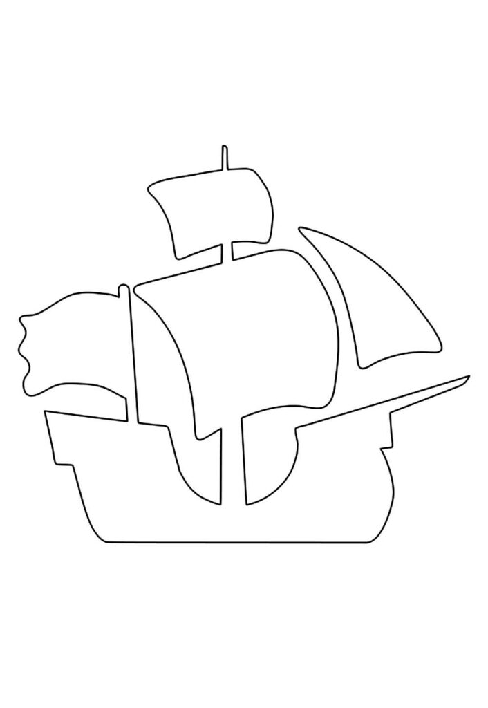 Molde de Navio Pirata