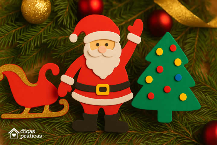 Moldes de Natal para EVA