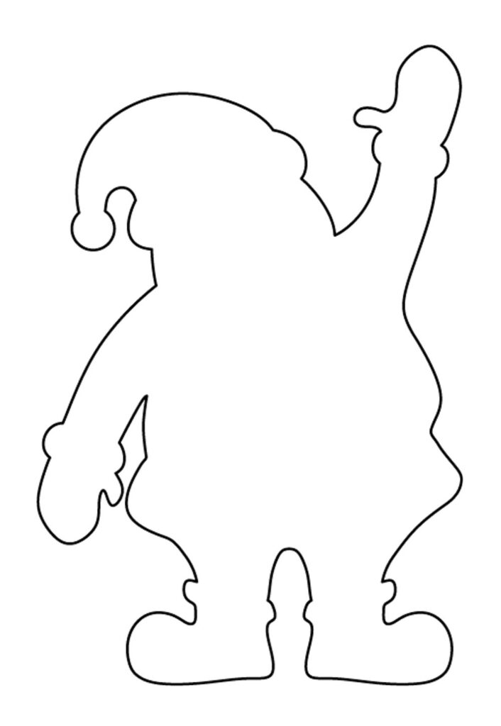 Molde de Papai Noel