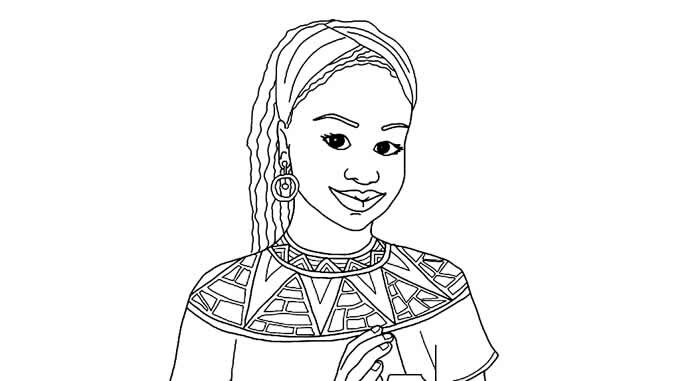 Desenho de Mulheres Negras