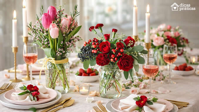 Decoração com Flores