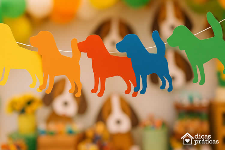 Molde de Cachorrinhos para imprimir