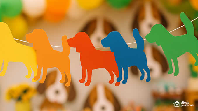 Molde de Cachorros para imprimir