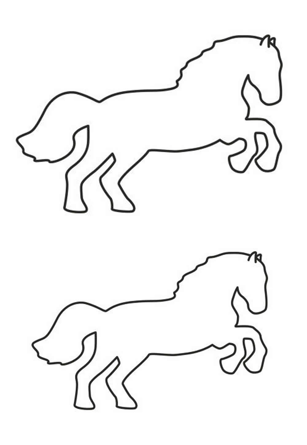 Moldes de Cavalos para Imprimir - Dicas Práticas