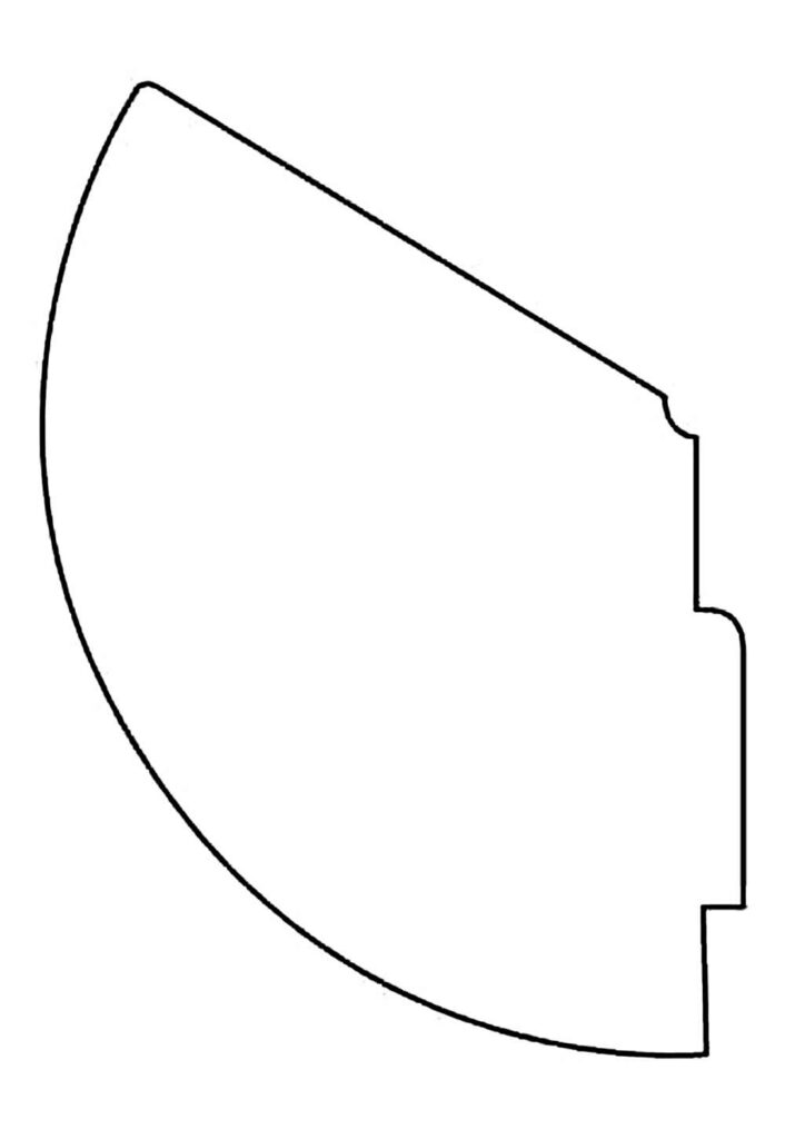 Molde de Cone para Chapéu de Festa