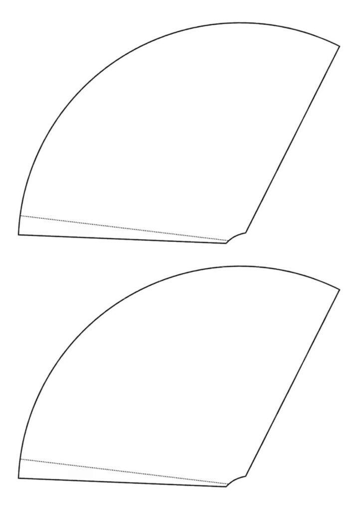 Moldes Pequenos de Cone para Chapéu