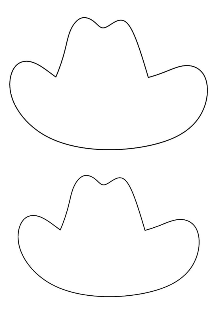 Moldes de Chapéu: 12 Modelos para Imprimir - Dicas Práticas