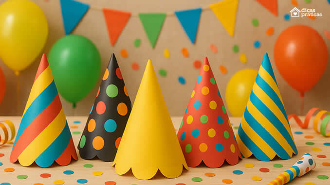 Chapéu de Festa de Papel