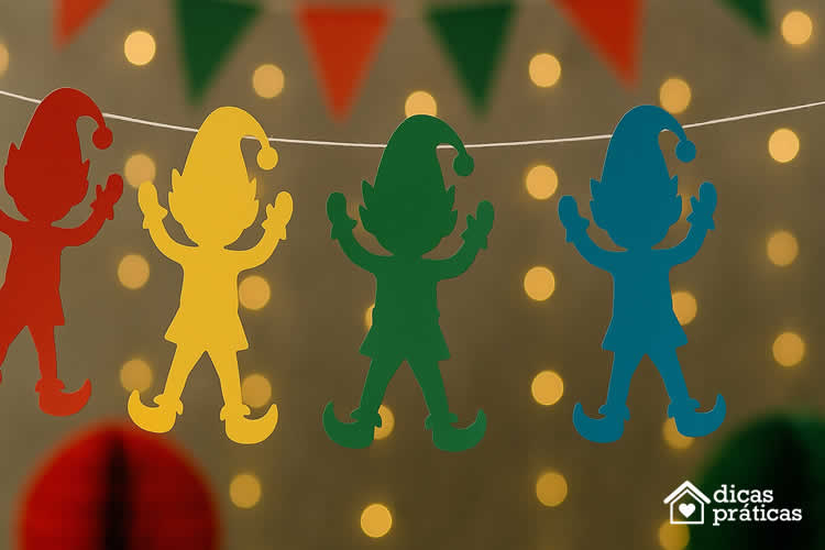 Molde de Duendes para Imprimir