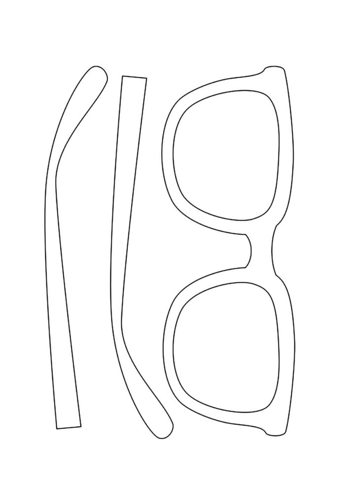 Óculos para Imprimir