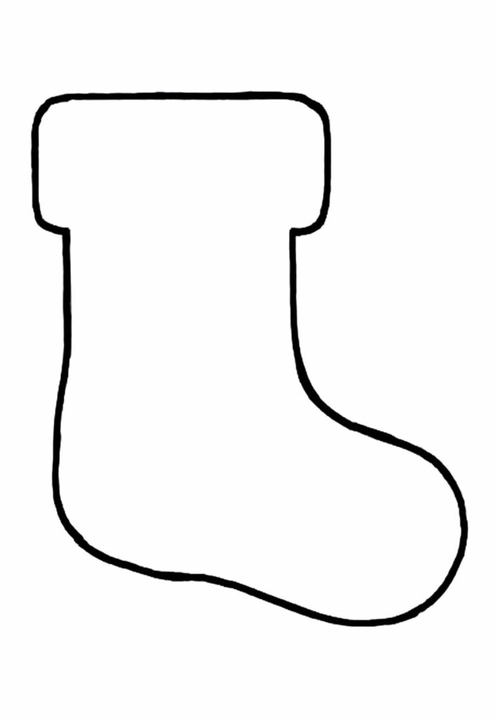 Molde de Bota de Natal