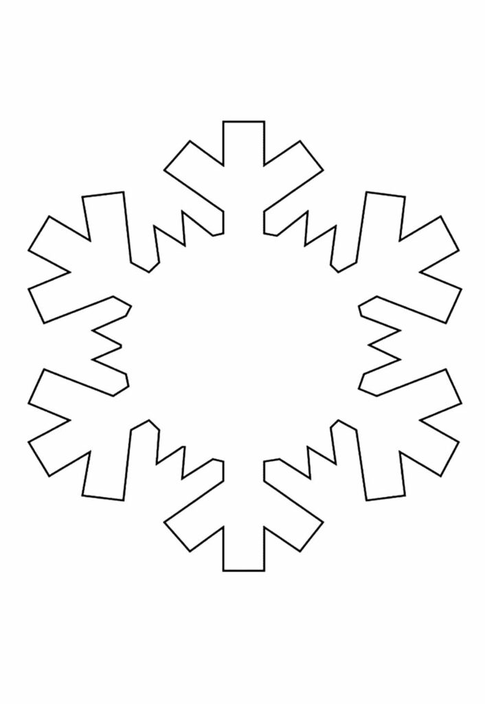 Molde de Floco de Neve