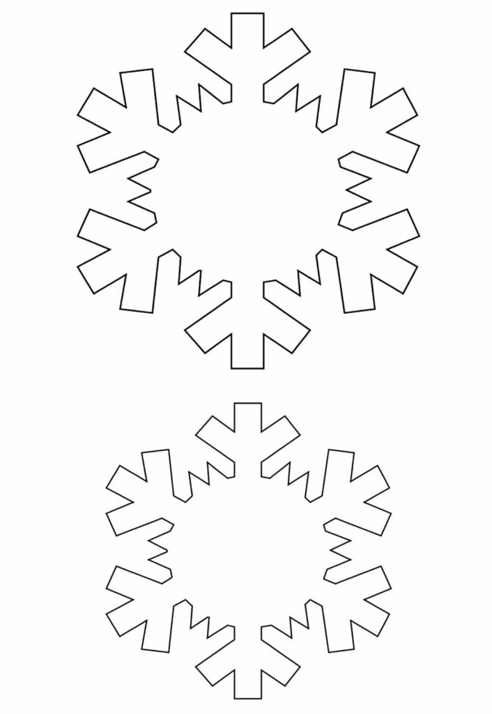 Moldes de Floco de Neve