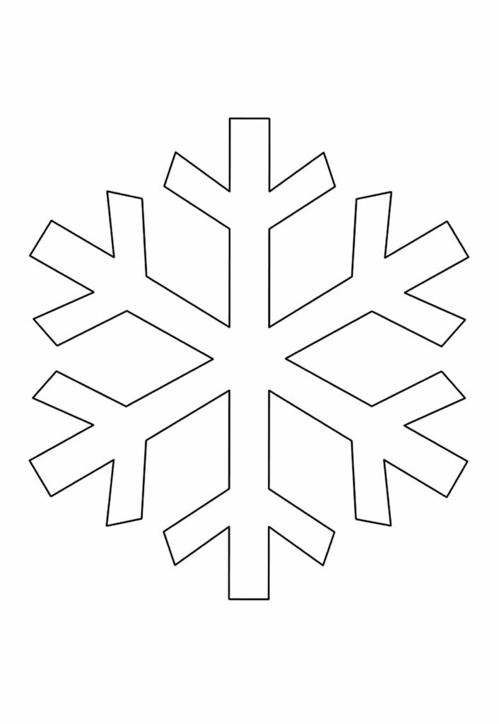 Molde de Floco de Neve